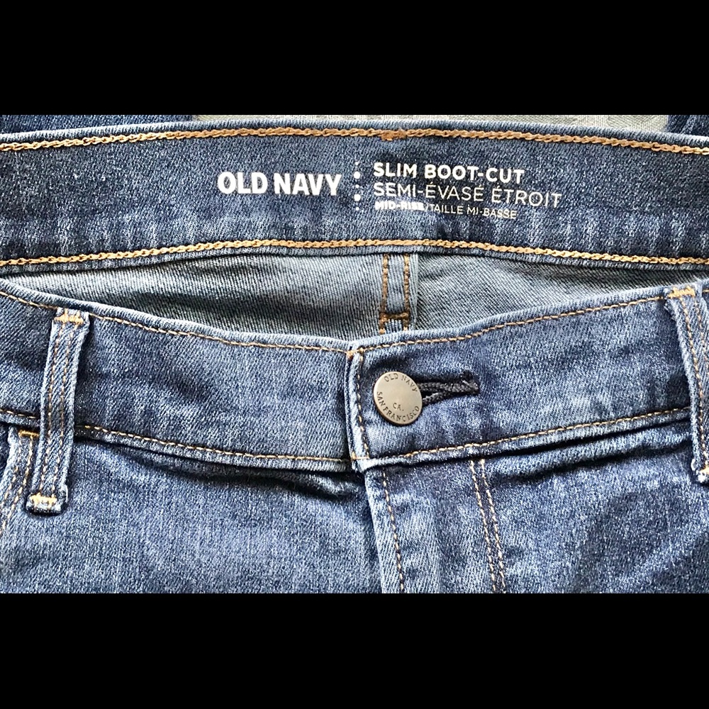 Old Navy Slim Boot-Cut Jeans (Mid-Rise)